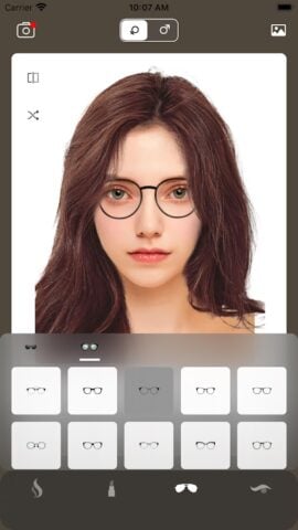 Hairstyle Try On: Bangs & Wigs untuk Android
