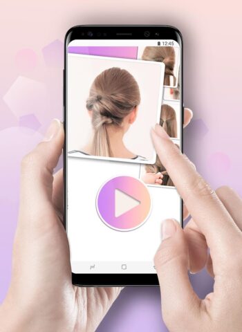 Hairstyles step by step لنظام Android