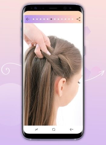 Hairstyles step by step for Android