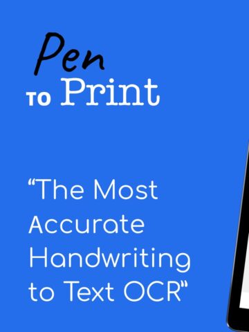 Handwriting to Text PenToPrint for iOS