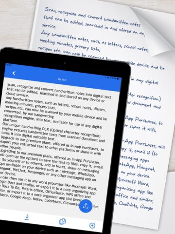Handwriting to Text PenToPrint for iOS