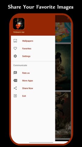 Android 用 Hanuman Wallpaper, Bajrangbali