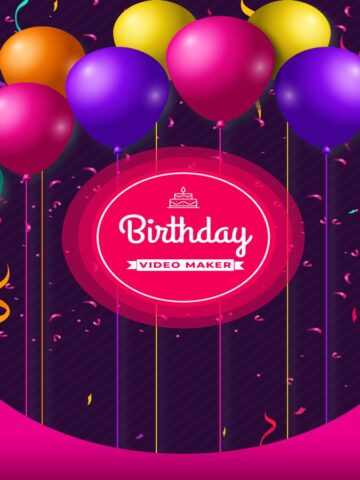 iOS 版 Happy Birthday Video Maker