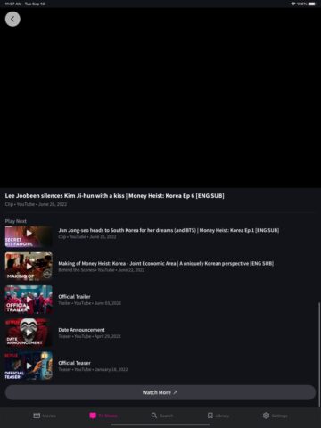 iOS 用 HeTV: KDrama Movies & TV Shows