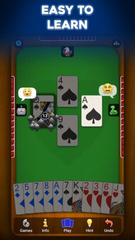 Hearts: Card Game per Android