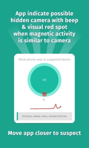 Versteckter Kamera-Detektor für Android