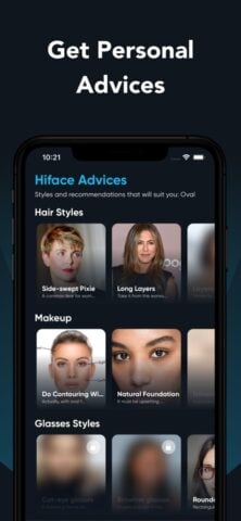 Hiface Найдите свою форму лица для iOS