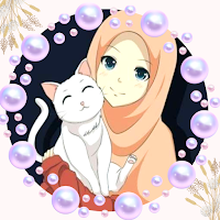 Android 用 Hijab Cartoon Muslimah Images