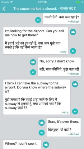 Hindi English Translator für iOS