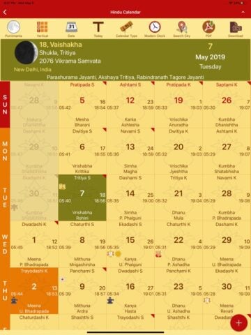 Hindu Calendar – Drik Panchang per iOS
