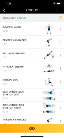Home Workout for Men لنظام iOS