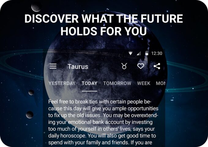 Horóscopos do dia para cada si para Android