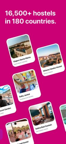 Hostelworld: Hostel Travel App para iOS