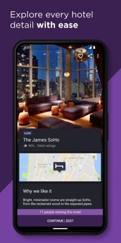 HotelTonight: Hotel Deals для Android