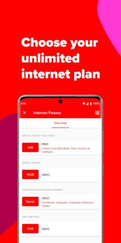 Hotlink Postpaid per Android