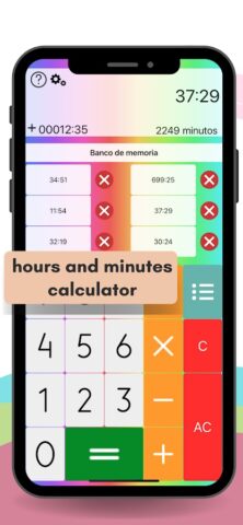 Calcolatore di ore e minuti per Android