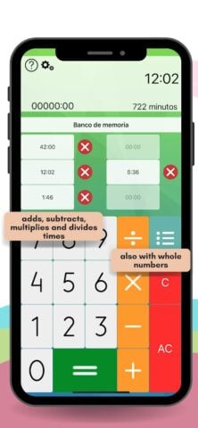 Calcolatore di ore e minuti per Android