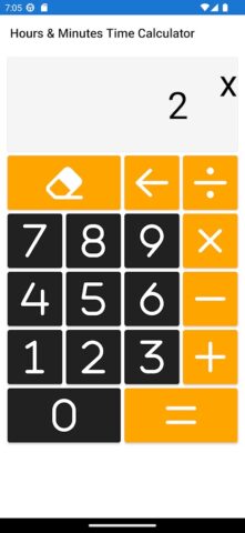 Hours Minutes Time Calculator for Android