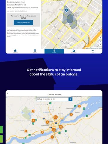 Hydro-Québec لنظام iOS