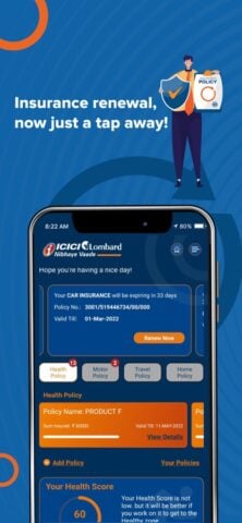 ILTakeCare Insurance App pour iOS