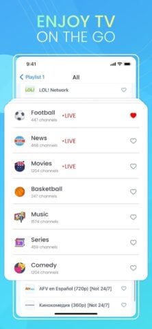 IPTV Smart Player per Android