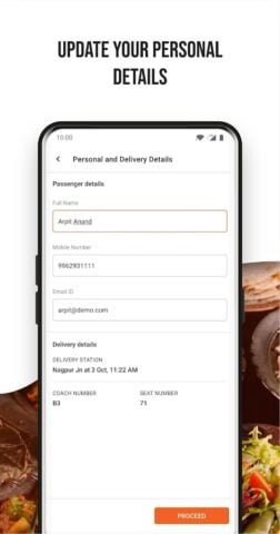 IRCTC eCatering Food on Track pour Android