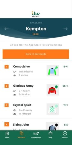 ITV Racing for Android