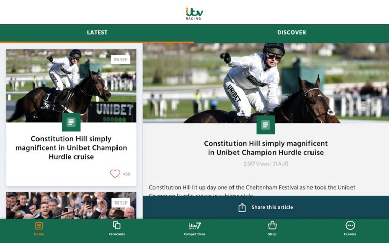 ITV Racing для Android