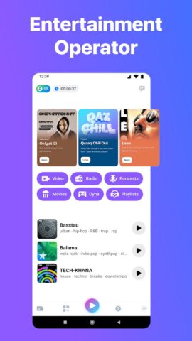 IZI: кино, музыка, игры, связь untuk Android