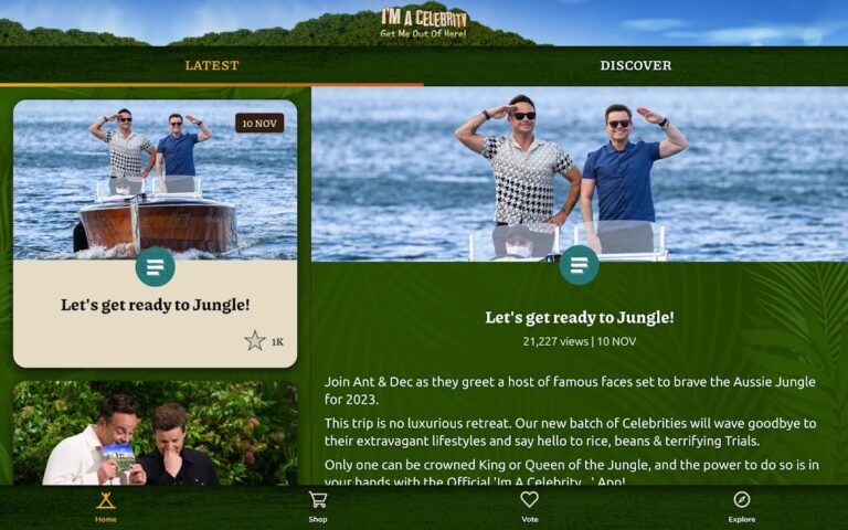 I’m A Celeb Get Me Outta Here! untuk Android