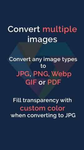 Android용 이미지 변환기: JPG PNG PDF WEBP GIF