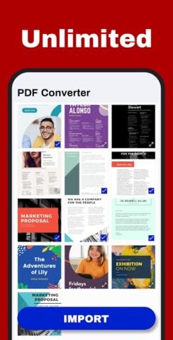 Android 版 PDF轉換器 – 圖片為PDF，PDF編輯與閱讀器
