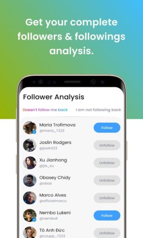 InStalker – Suivi de profil pour Android