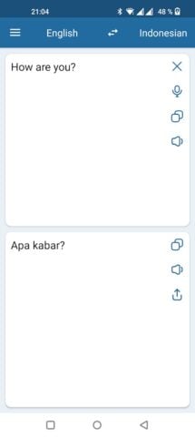 Indonesian English Translator per Android