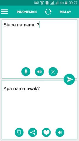 Android용 Indonesian Malay Translator