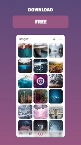 Insget – تنزيل من instagram لنظام Android