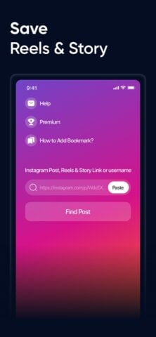 InstDown: Salva Storie & Reels per iOS