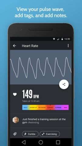 Android 用 インスタント心拍数計と脈拍モニター