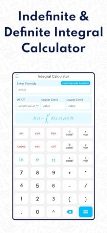 calcolatric integrale definito per Android