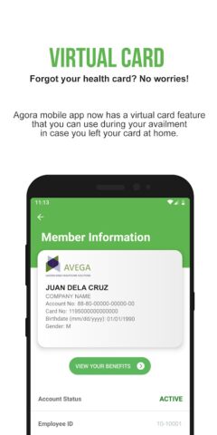 Android 版 Intellicare Agora