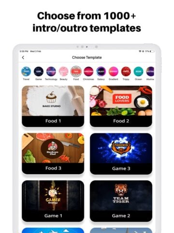 Intro Maker: Make Outro for YT for iOS
