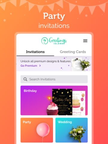 Convites Virtuais Criar para iOS