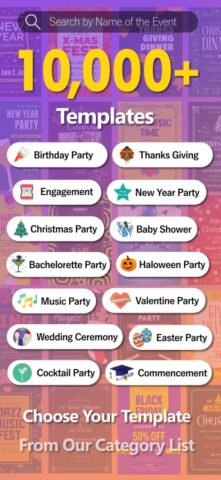 Crea Inviti Compleanno Feste! per iOS
