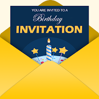 Carte d’invitation avec photo pour Android
