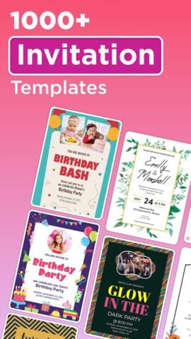 Invitation maker & Card Design per Android