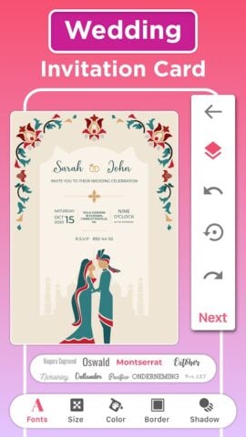 Invitation maker & Card Design لنظام Android