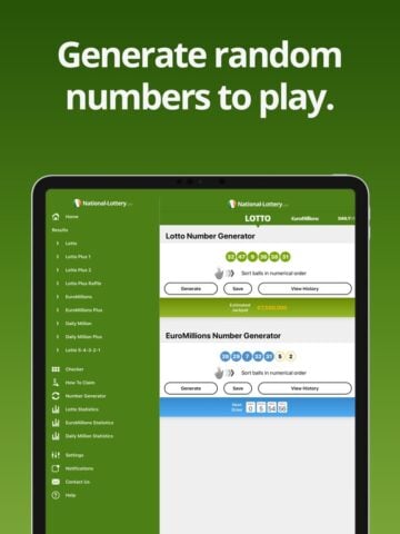 Irish Lottery Results para iOS