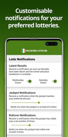 Irish Lottery Results cho Android