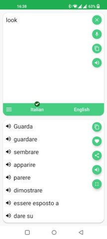 Italian – English Translator untuk Android