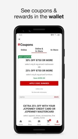 Android 版 JCPenney – Shopping & Deals